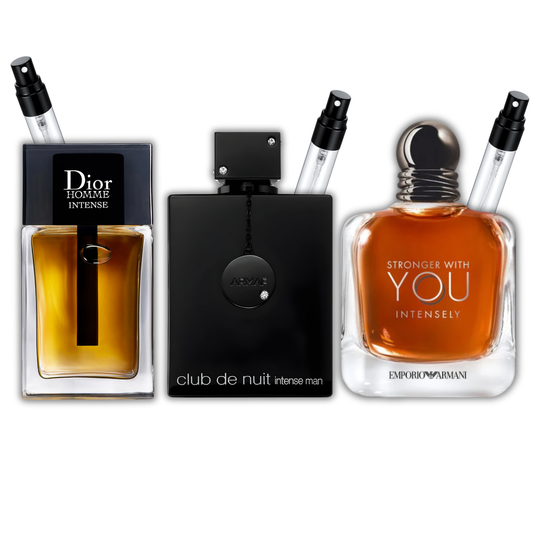10 ML INTENSLY + DIOR HOMME INTENSE + CLUB DE NUIT INTENSE 10ML